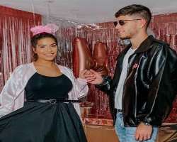 She featured her boyfriend in many of her videos.
